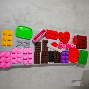 Silicone Mold for Soap, Cooking. Valentine, Easter, ect.